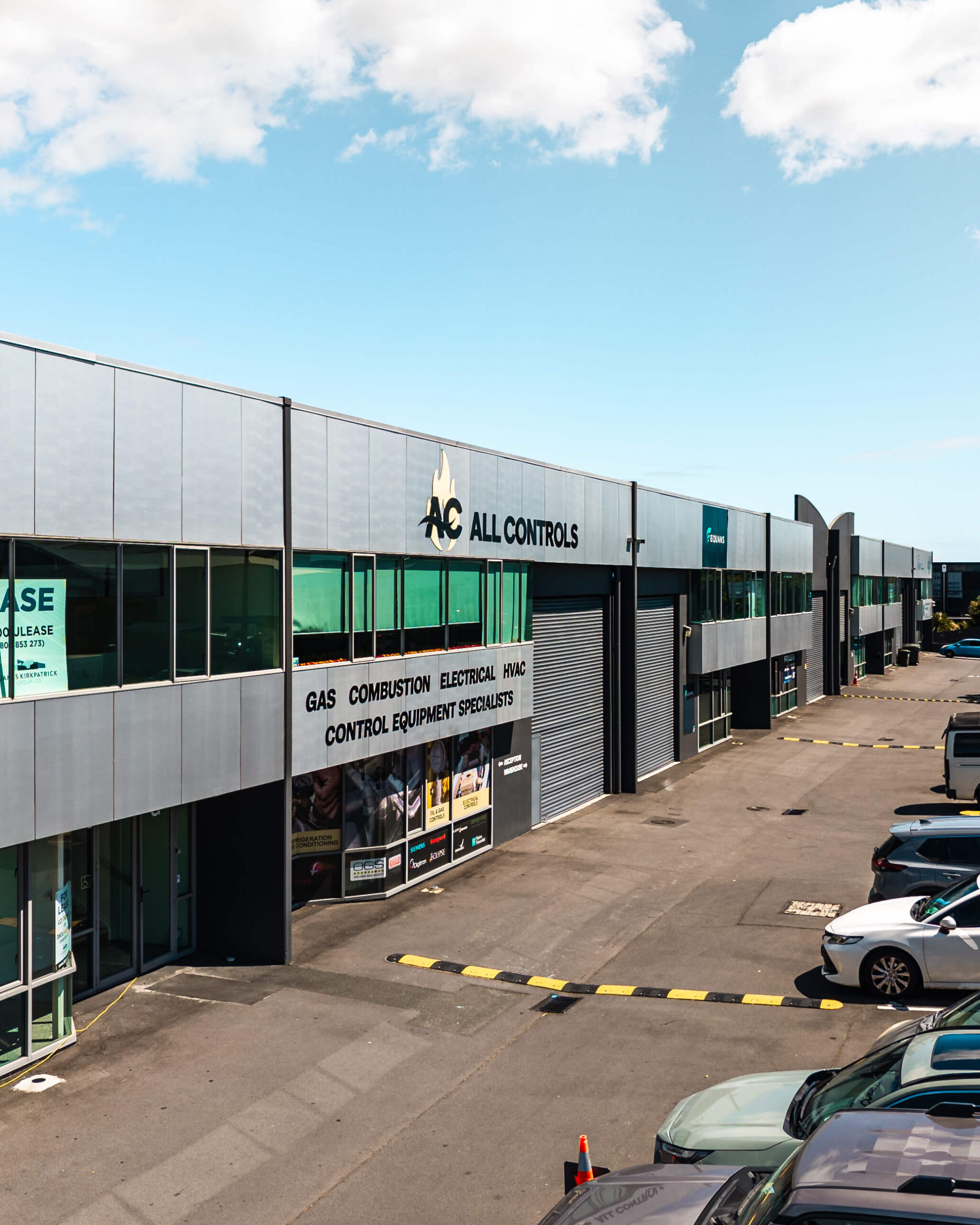 Exterior commercial windows following aluminium joinery remedial works