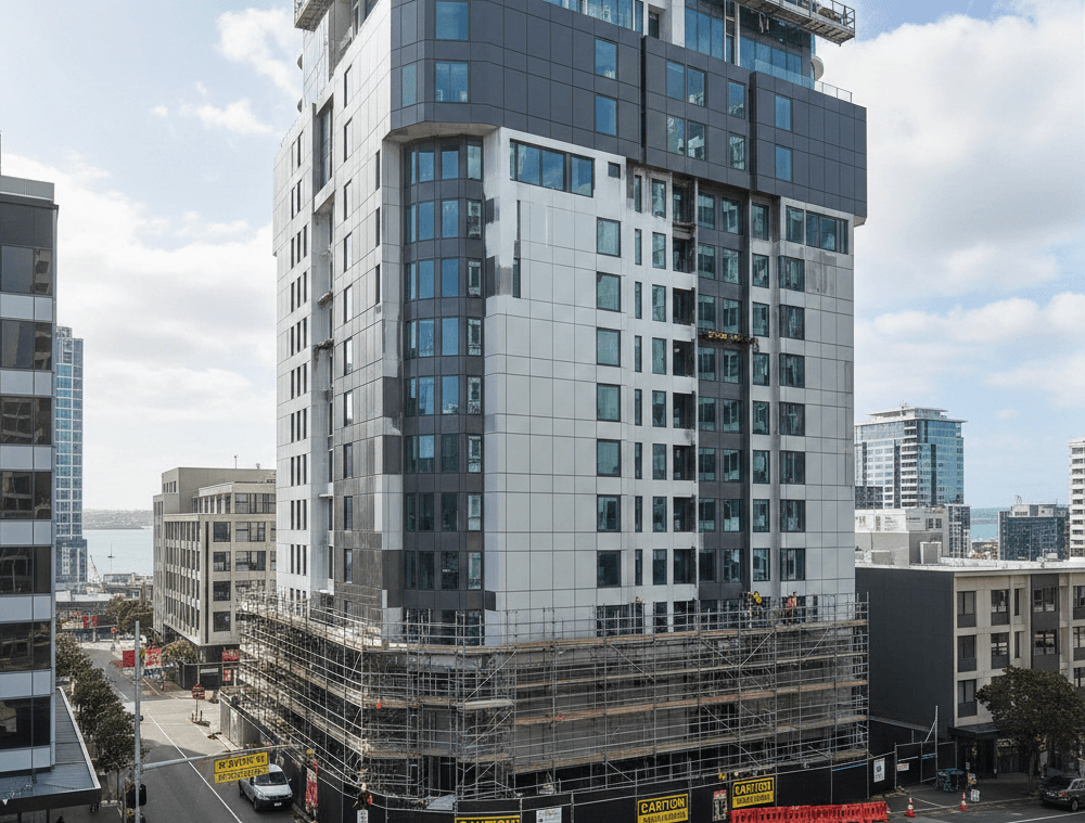 How to Budget for a Commercial Façade Recolour Project in NZ