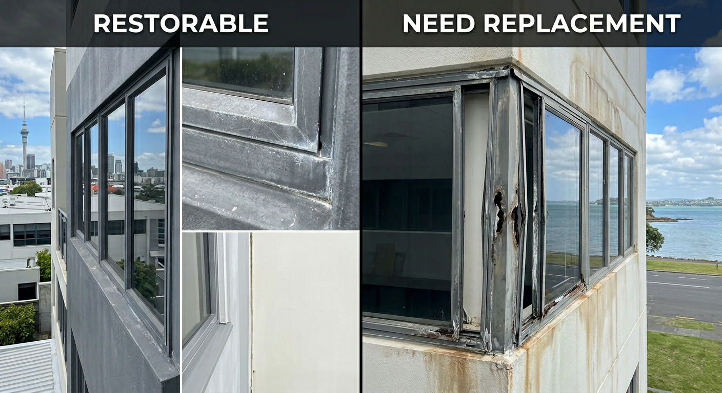 How to Tell if Aluminium Joinery Can Be Restored Instead of Replaced How to Tell if Aluminium Joinery Can Be Restored Instead of Replaced