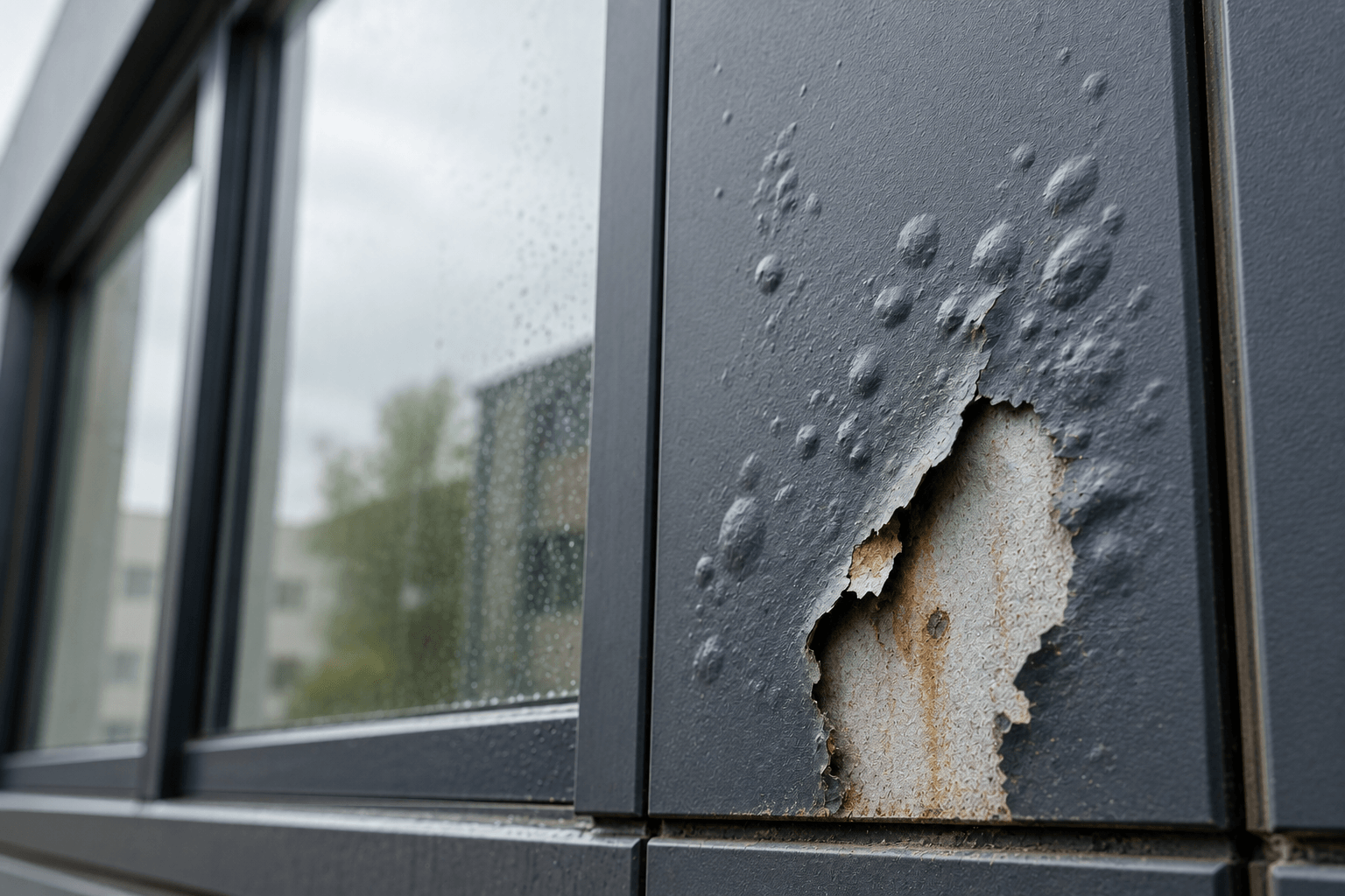 What Happens When Moisture Gets Behind a Facade Coating What Happens When Moisture Gets Behind a Facade Coating?